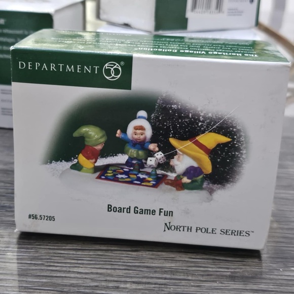 SOLD- Department 56 Board Game Fun - Picture 6 of 8